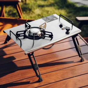 Onlyfire IGT Foldable Camping Stove, Portable Propane Gas Camp Stove for Outdoor Cooking, Tailgating, RV, Picnicking, GS335