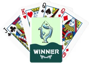 Ordinary Triviality Salted Fish Winner Poker Playing Card Classic Game