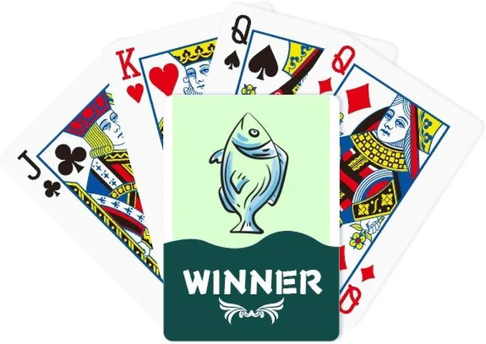 Ordinary Triviality Salted Fish Winner Poker Playing Card Classic Game