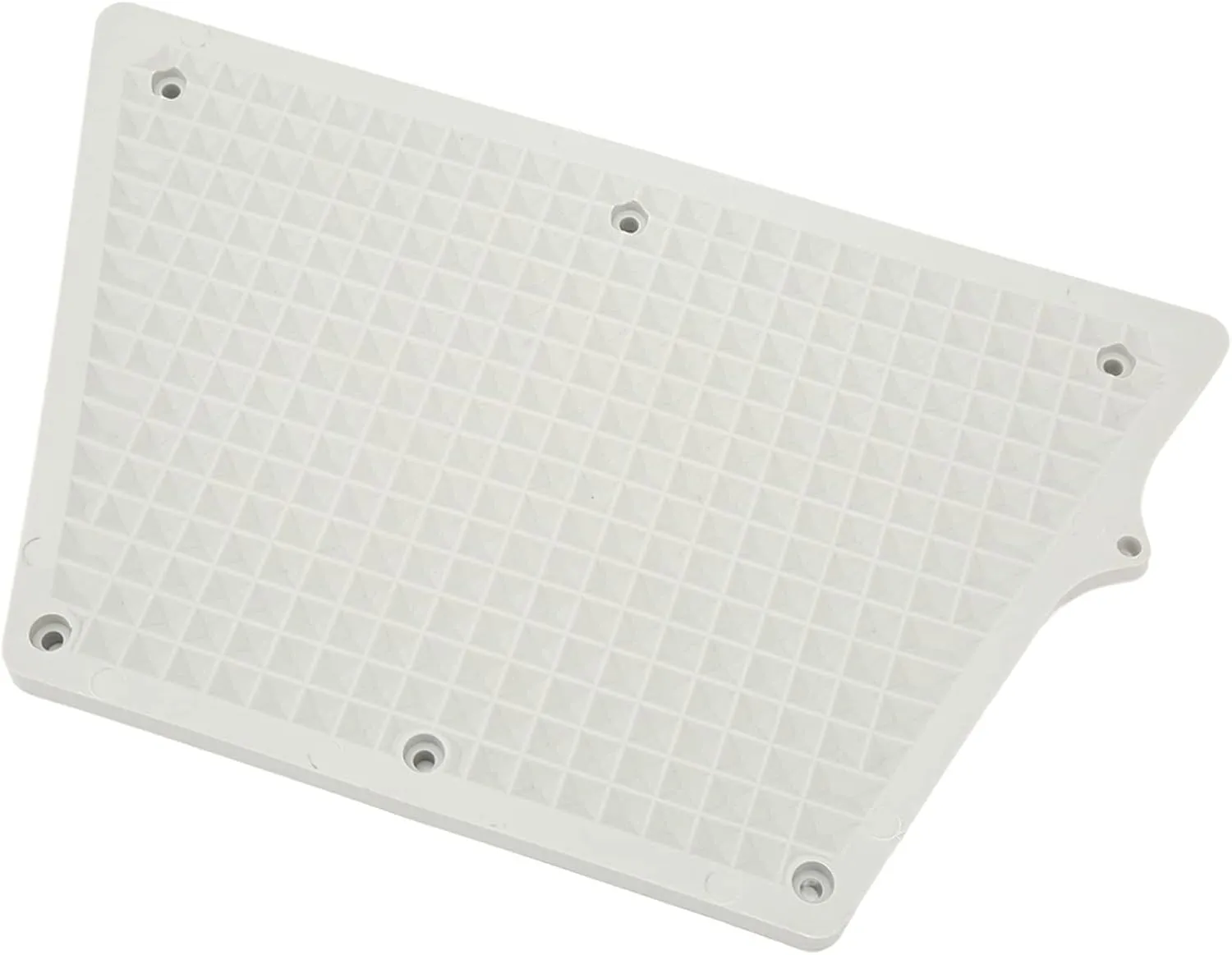 Outboard Transom Plate Grid Design Trapezoidal PVC Outboard Engine Outboard Transom Plate Grid Outboard Engine Mounting Pad for Inflatable Boat Kayak (size: 8.3 x 12.6 x 7.6in)