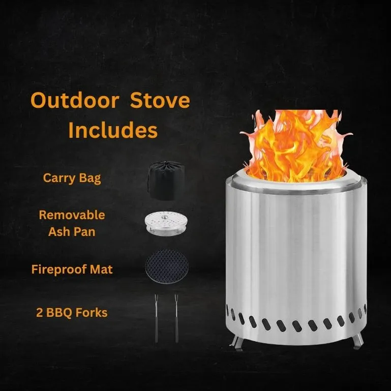 Outdoor Firepit Stove