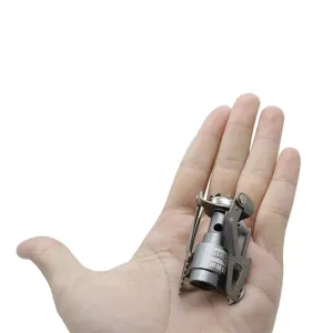 Outdoor Gas Stove Camping Gas Burner Portable Mini Cast Iron Copper Stove Survival Furnace Pocket Picnic Gas Cooker K-3000