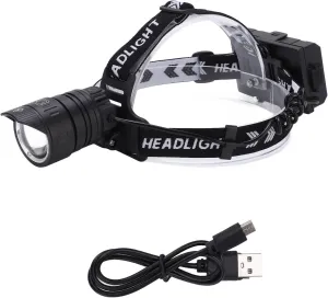 Outdoor Motion Sensor lamp USB Rechargeable Strong Light Flashlight for Hiking Camping