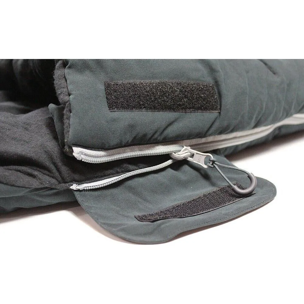 Outdoor Revolution StarFall Midi Cotton Flannel Inner Sleeping Bag - Charcoal