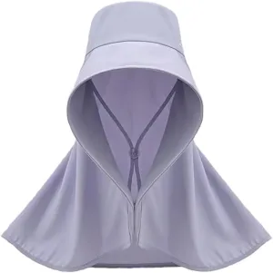 Outdoor Sun Hats for Women with Neck Flap UPF50  Sun Protection Wide Brim Shawl Protective Summer Beach Hiking Fishing Hats