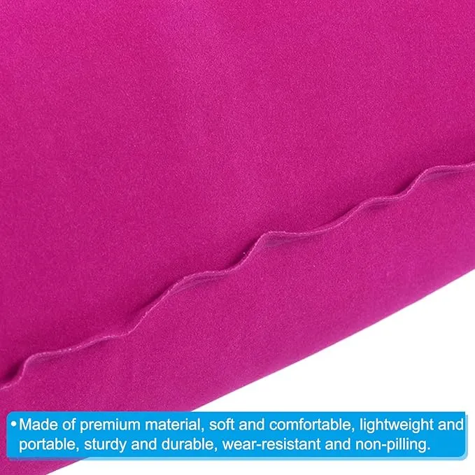 PATIKIL Inflatable Pillow, 3 Pack Ultralight Camping Travel Pillow Desk Rest Neck Support for Hiking Backpacking Office, Pink