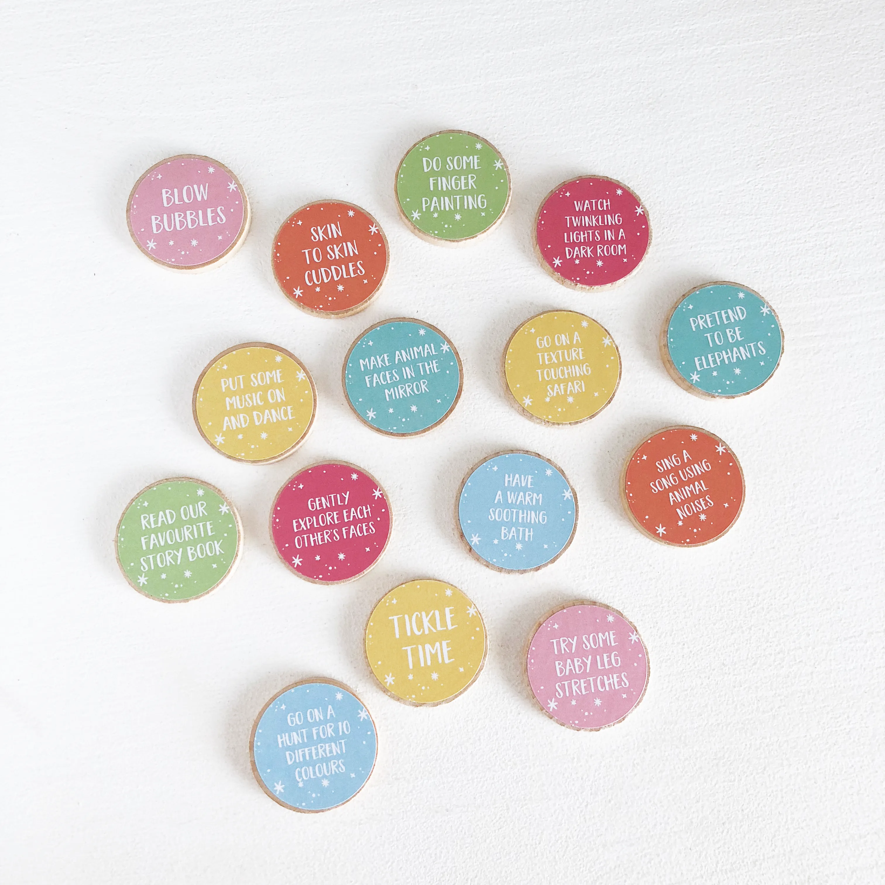 Personalised Baby Bonding Idea Tokens
