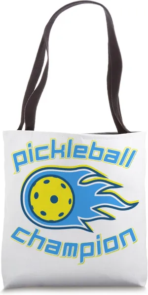 Pickleball Champion - Flame Tote Bag