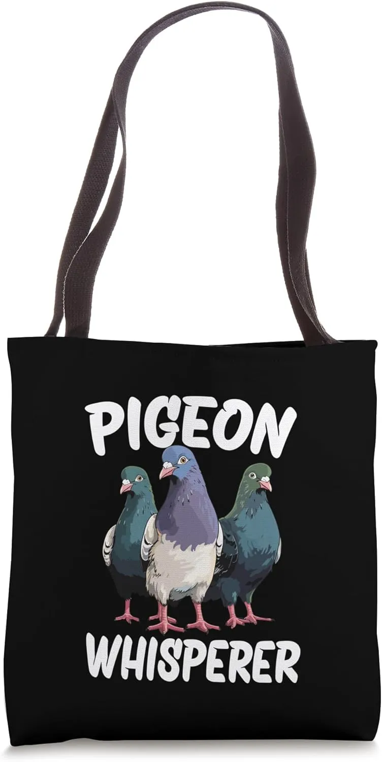 Pigeon Whisperer Tote Bag