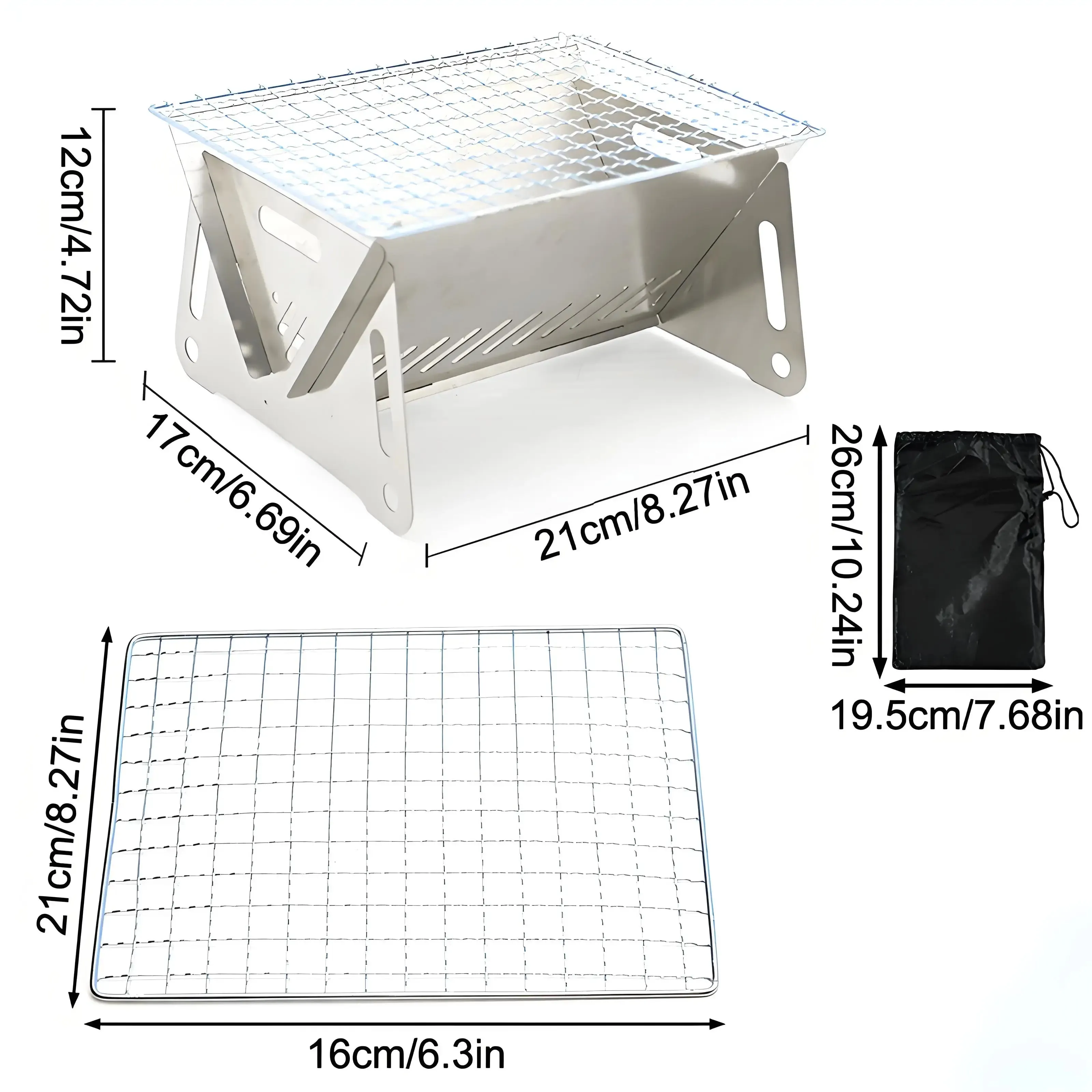 Portable Folding Card Stove