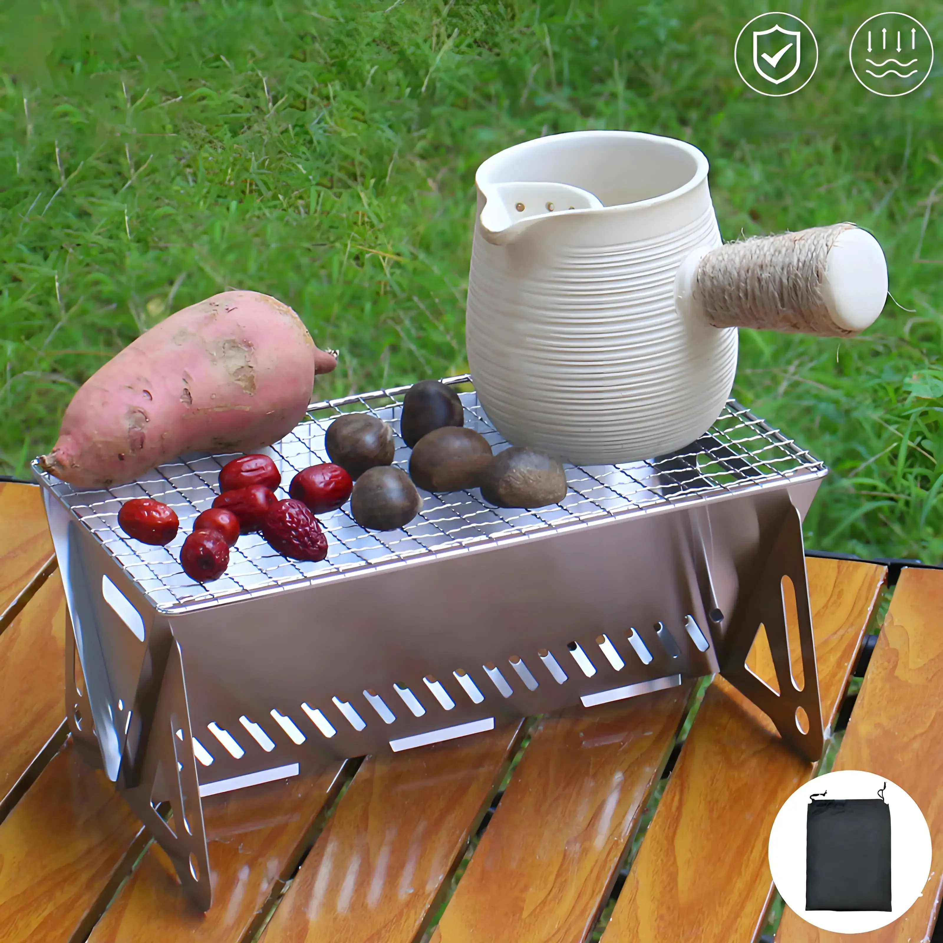 Portable Folding Card Stove