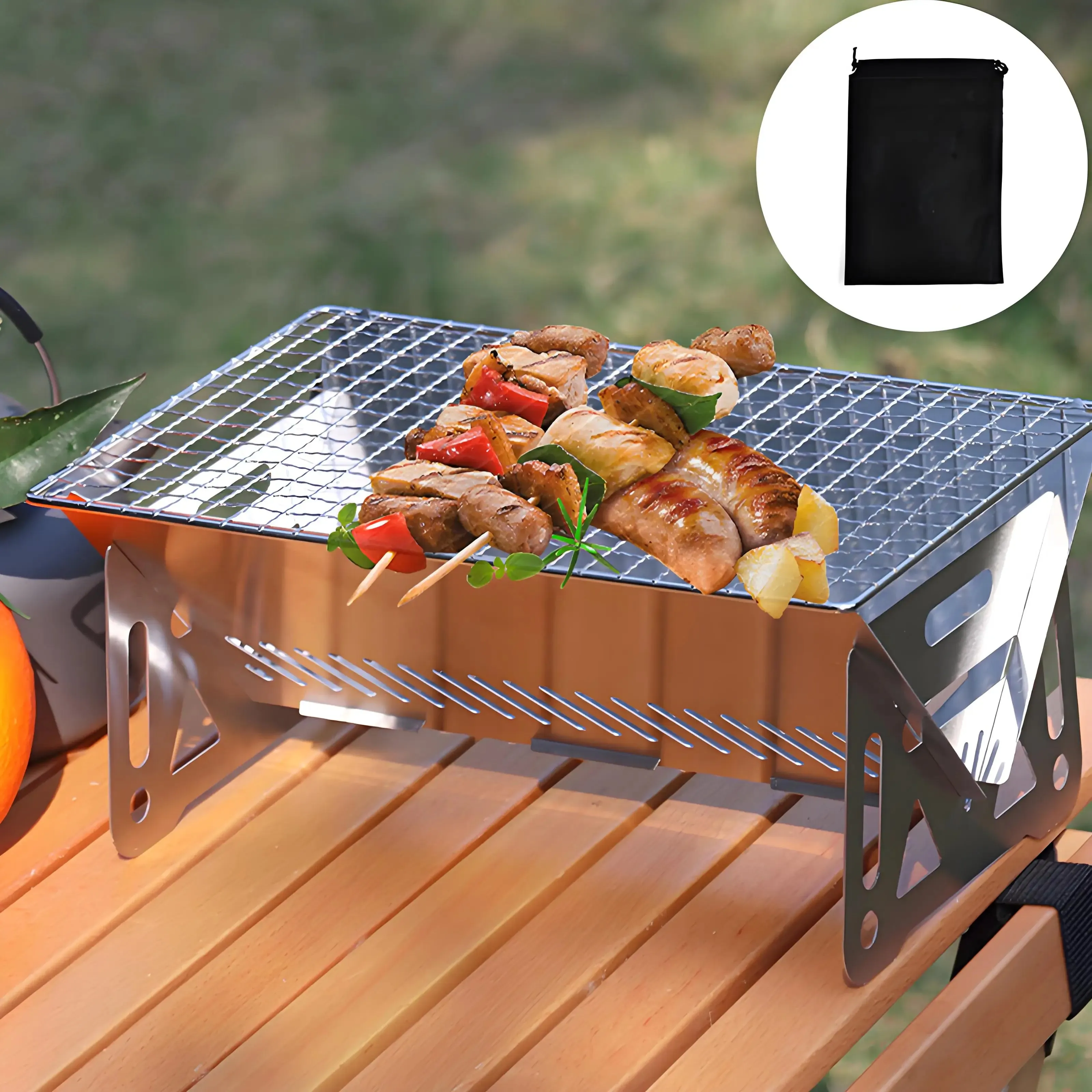Portable Folding Card Stove