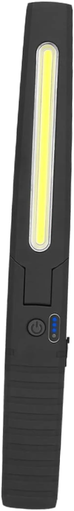 Portable LED USB Rechargeable Emergency Lamp with Hidden Hooks Compact Design for Camping Car Repair and Outdoor Use Lightweight Material Versatile