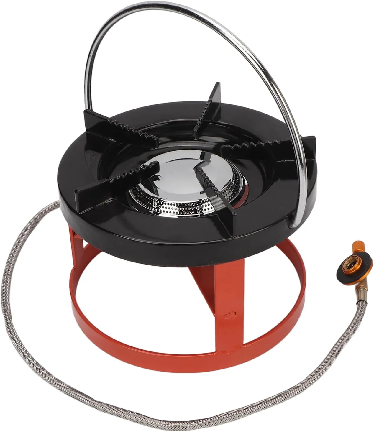 Portable Split Camping Gas Stove High Combustion Rate 2700W Power for Hiking Picnic Outdoor Cooking