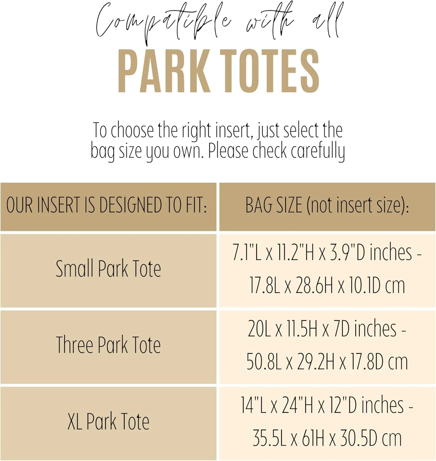 Premium Purse Organizer compatible with Row Three Park Tote Bag Insert - Handmade Bag Organizer Perfect Fit for S/Three/XL Tote (Bubblegum, For Three Park Tote)