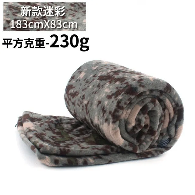 Professional assistance Fleece Climbing Cover Portable Rescue Rest Camping Quilt Equipment Sleeping Blanket 183*83cm Warm Unique Outdoor Trekking Bag Travel