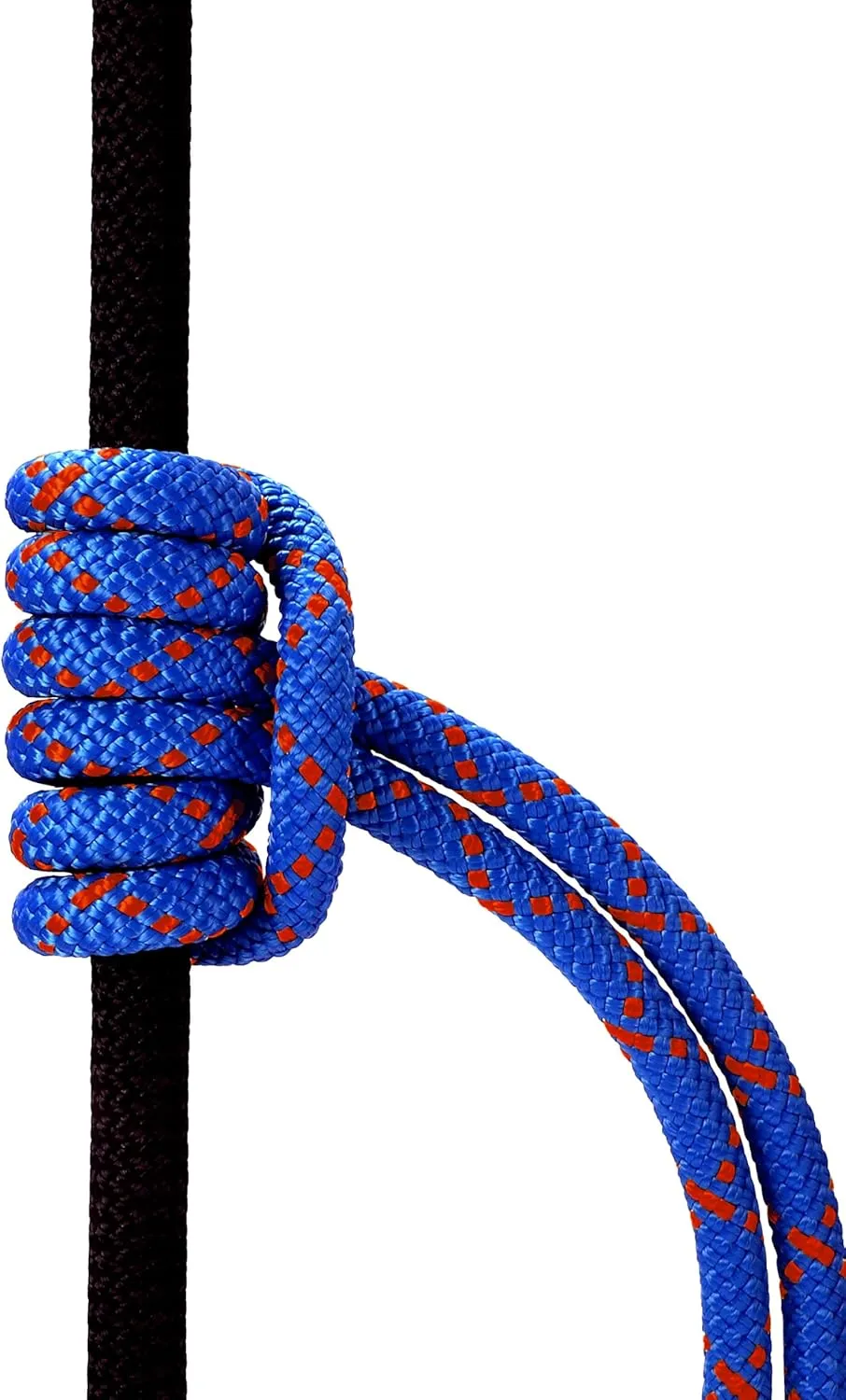 Prusik Cord 8mm (5/16in) 20M(64ft) Climbing Static Rope Accessory Line Double Braid Pre Cut Nylon Cord CE/UIAA High Tensile Strength for Mountain, Arborist, Canyoneering, Rescue