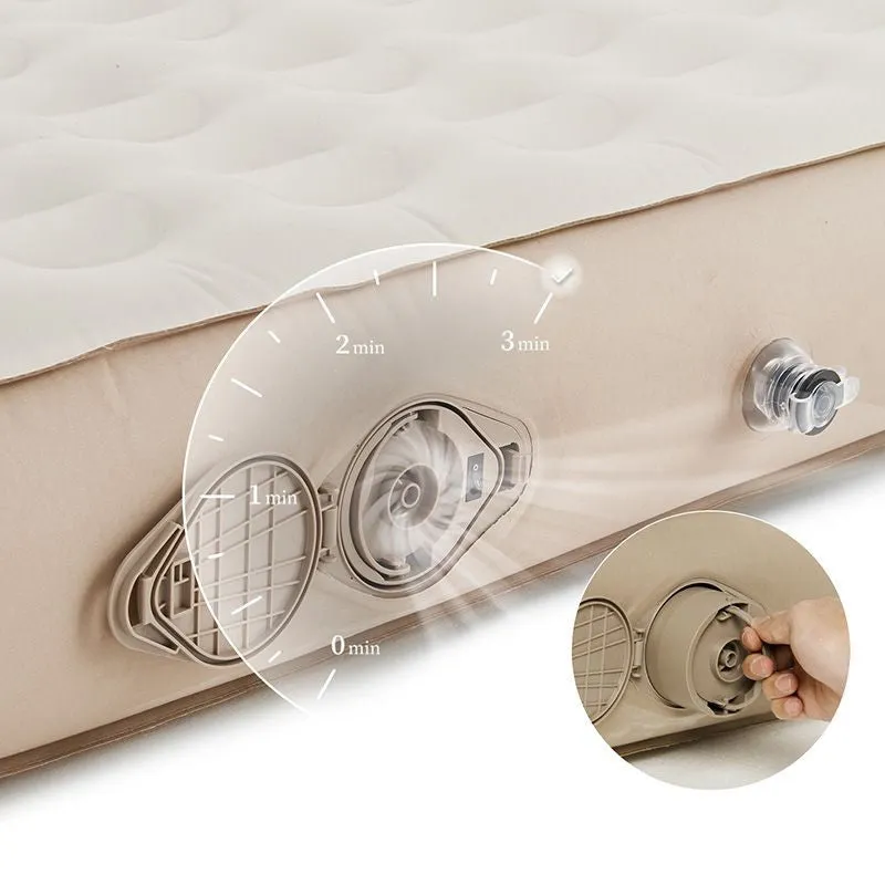 Raised Built-In Repeat buyers Pump PVC (Single Mattress Size) Members-only Naturehike Inflatable