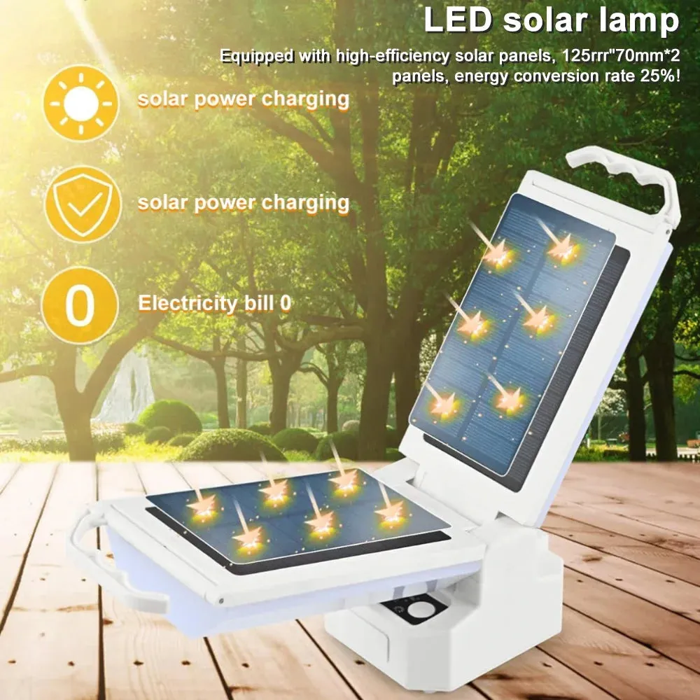 Rechargeable Emergency Lantern - 4500mAh Rechargeable Emergency Light with Dual Charging for Power Outages & Outdoor Use