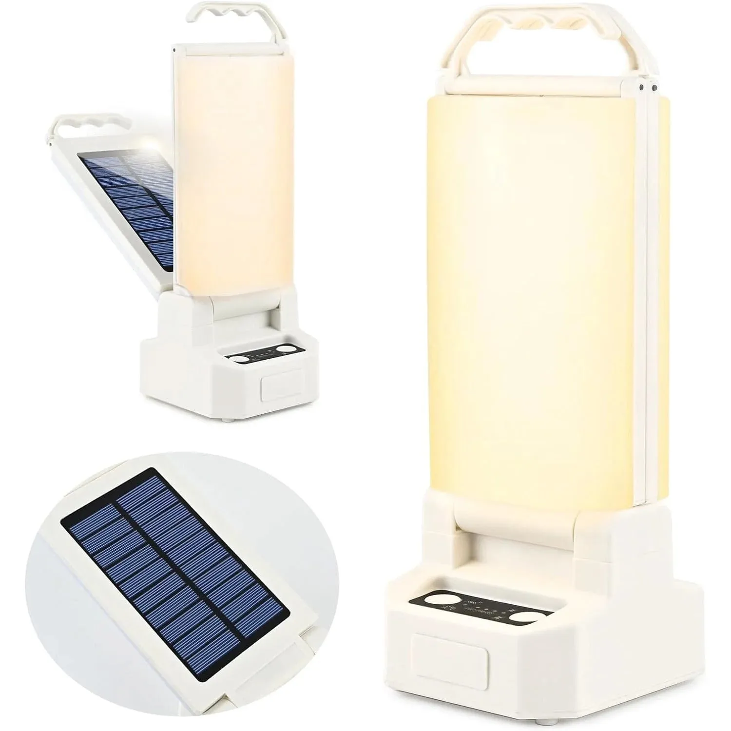 Rechargeable Emergency Lantern - 4500mAh Rechargeable Emergency Light with Dual Charging for Power Outages & Outdoor Use