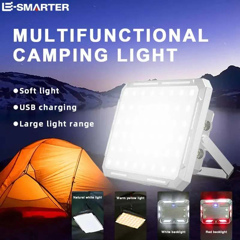 Rechargeable LED Camping Tent Light - High Power, Waterproof, Portable Outdoor Emergency Lantern