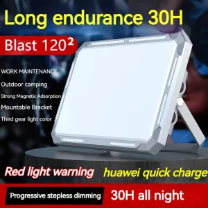 Rechargeable LED Camping Tent Light - High Power, Waterproof, Portable Outdoor Emergency Lantern
