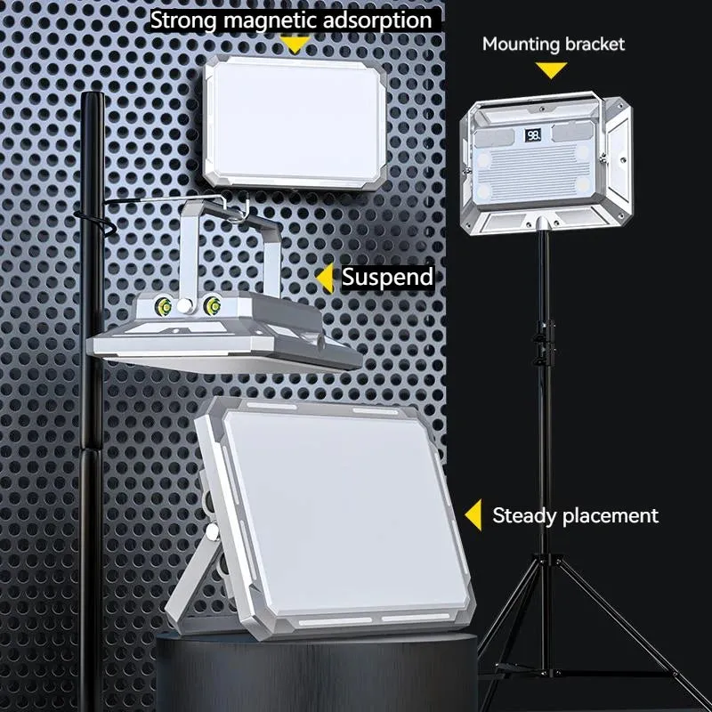 Rechargeable LED Camping Tent Light - High Power, Waterproof, Portable Outdoor Emergency Lantern