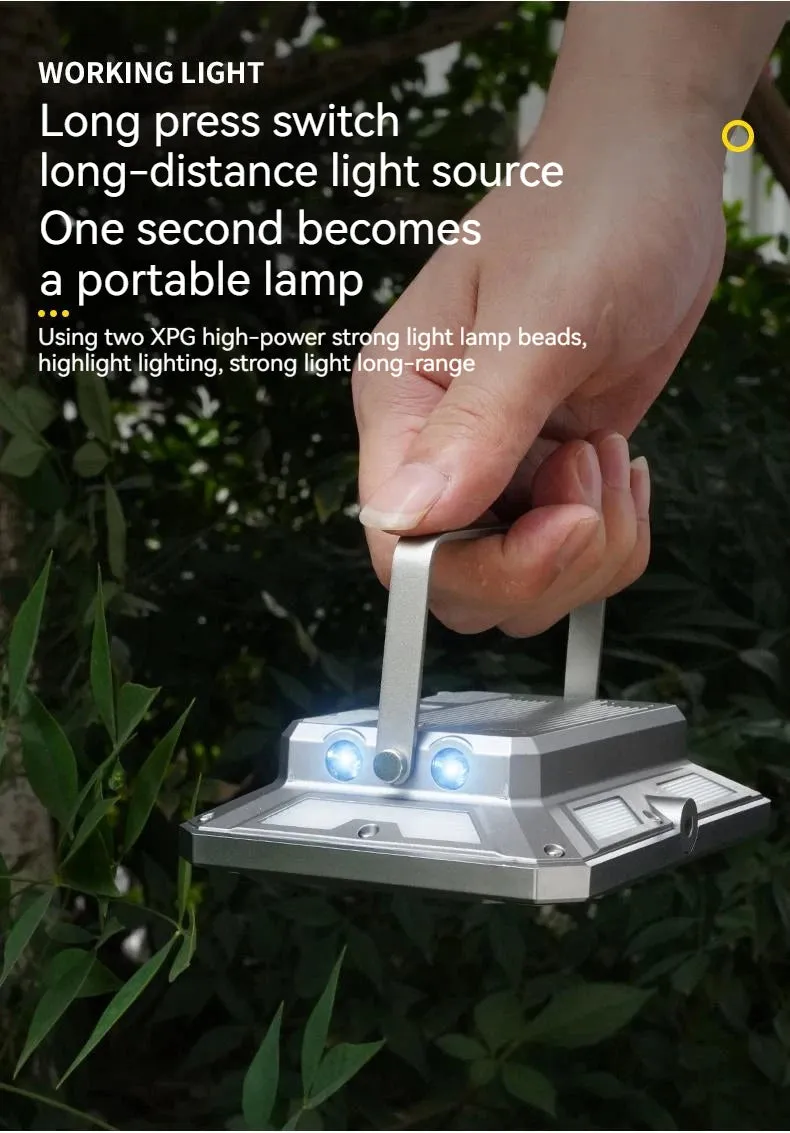 Rechargeable LED Camping Tent Light - High Power, Waterproof, Portable Outdoor Emergency Lantern