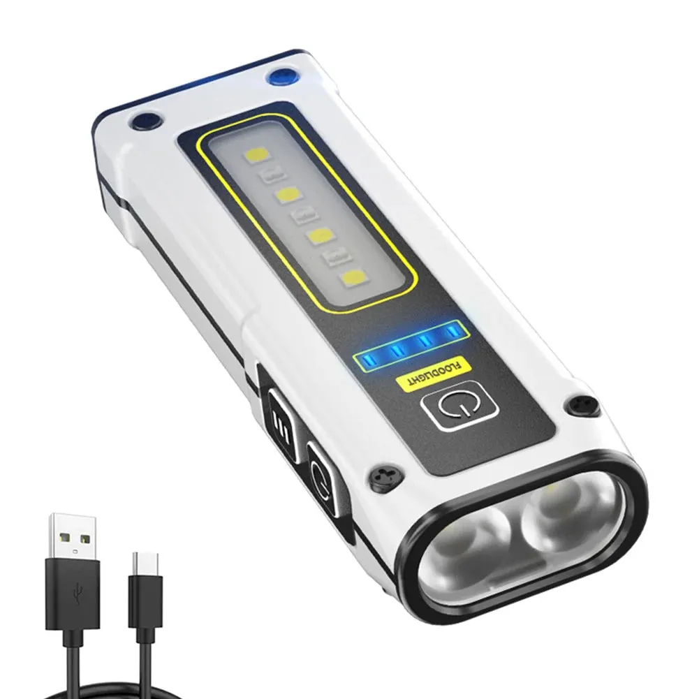 Rechargeable XPG COB LED Flashlight for Outdoor Adventures