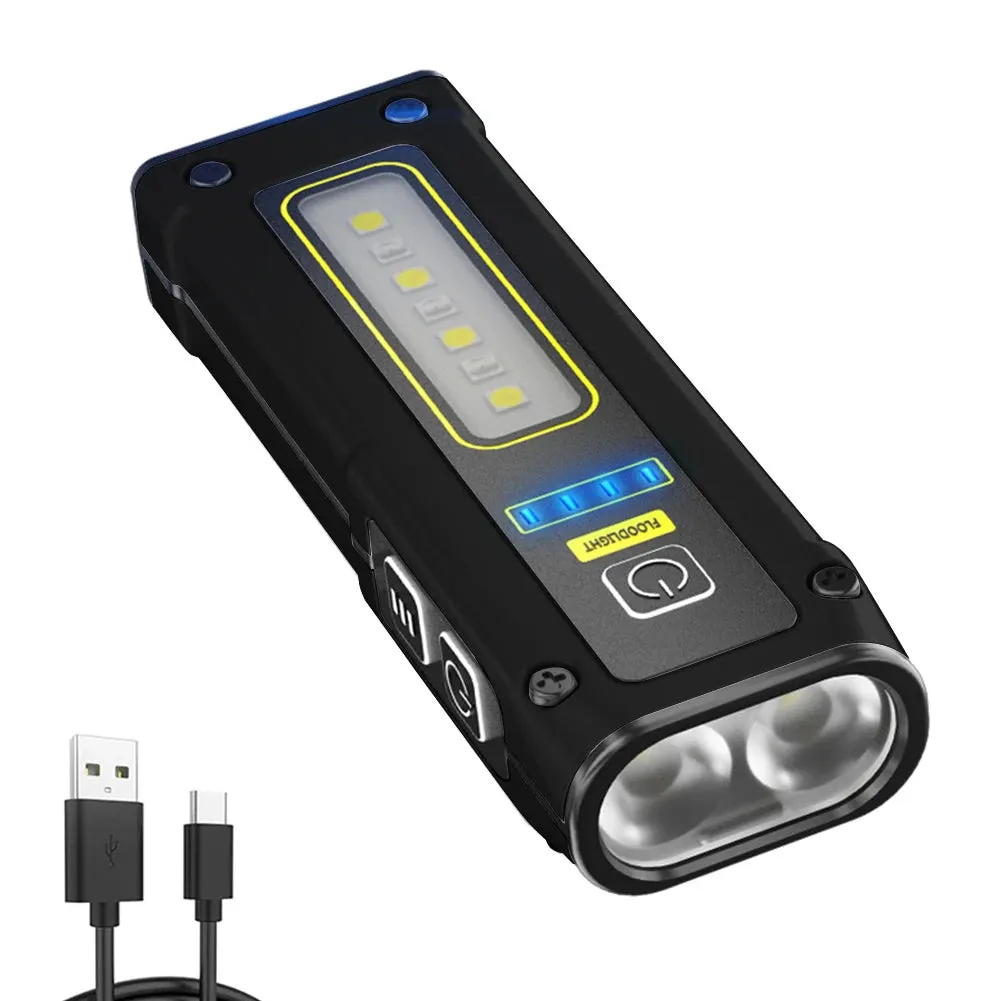 Rechargeable XPG COB LED Flashlight for Outdoor Adventures