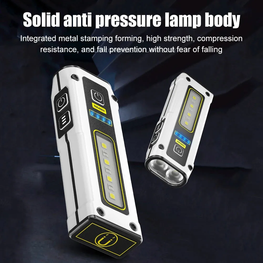 Rechargeable XPG COB LED Flashlight for Outdoor Adventures