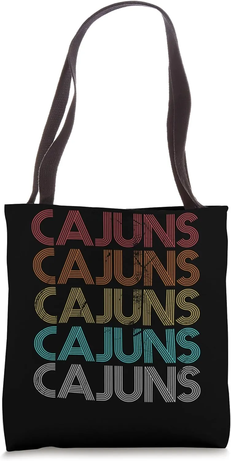 Retro Vintage Cajuns Tote Bag