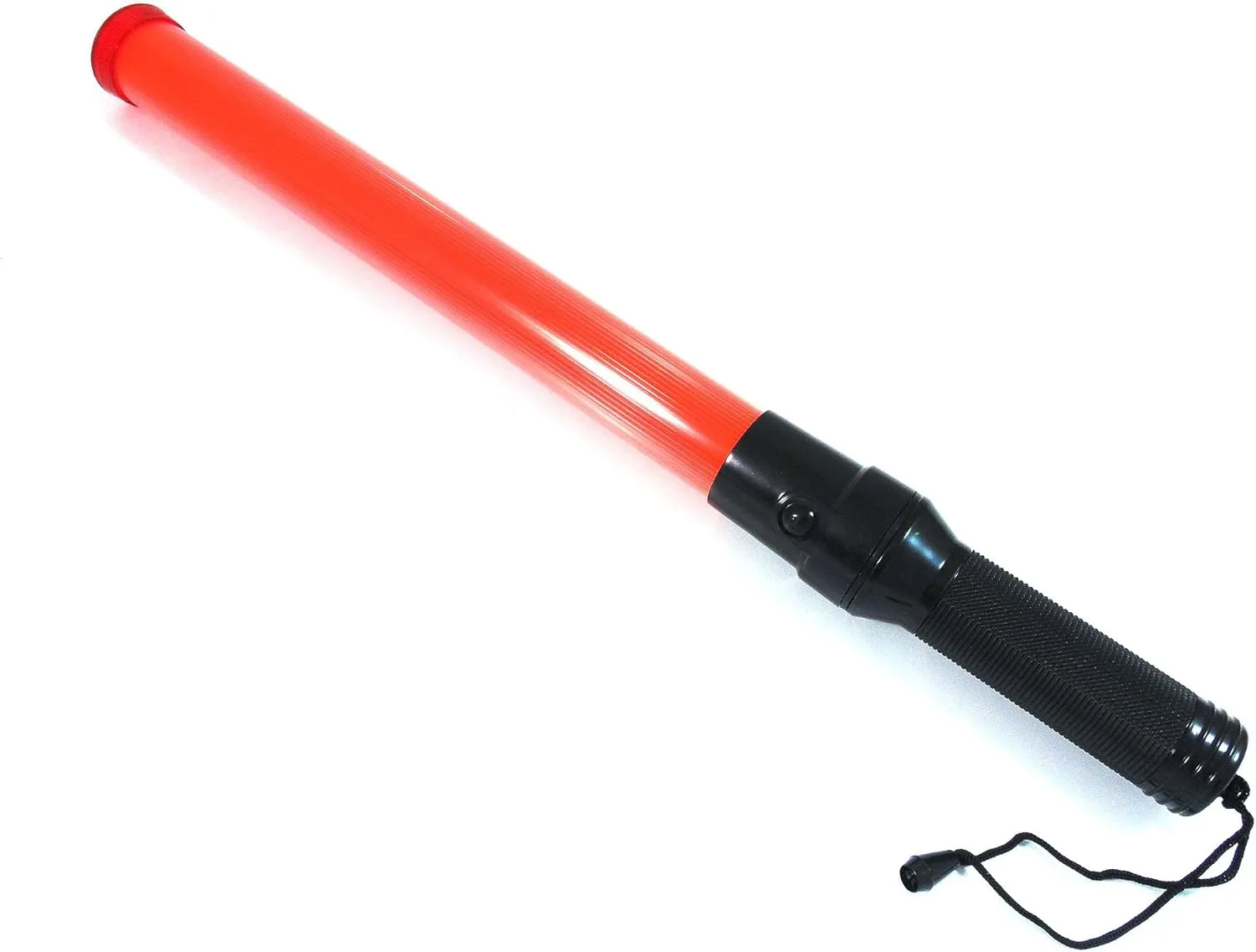 RK 21-Inch Signal Traffic Wand Baton LED Flashlight with Wrist Strap, Orange Finish