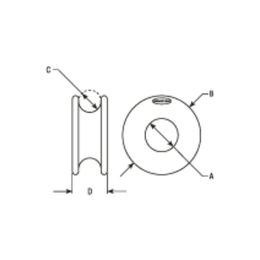 Ronstan Low Friction Ring - 16mm Hole