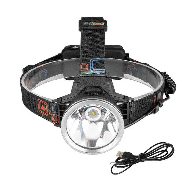 SANYI 10000 Lumen Headlamp USB Rechargeable LED Headlight by 2* 18650 Battery Head Lamp Flashlight Torch Lanterna