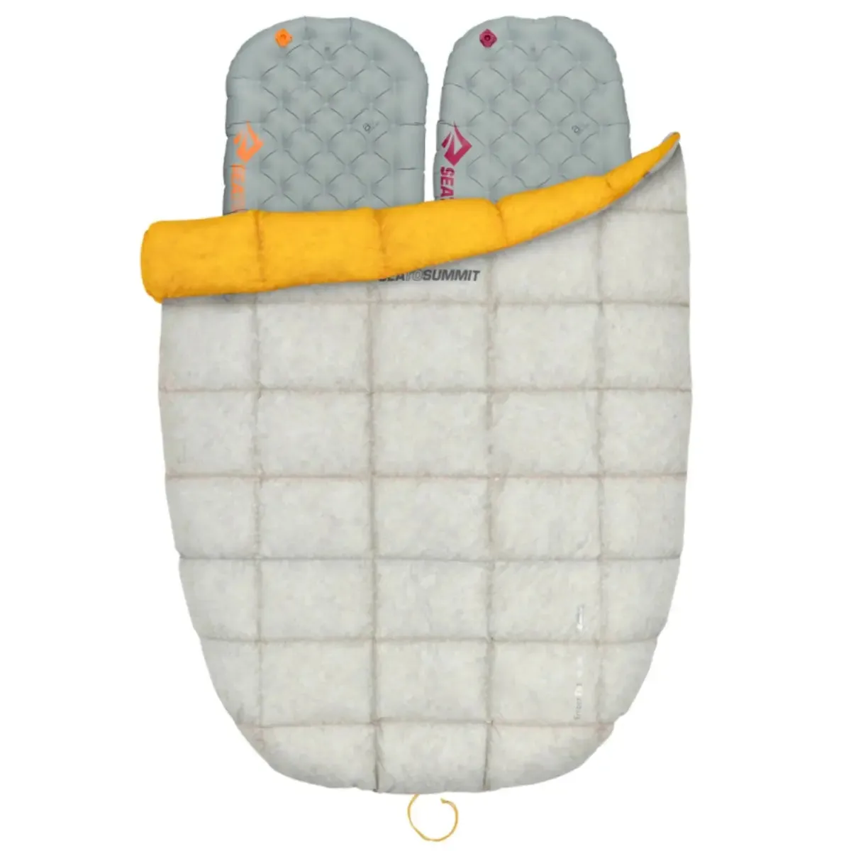 Sea to Summit Ember EbI Ultralight Down Double Sleeping Quilt - Grey