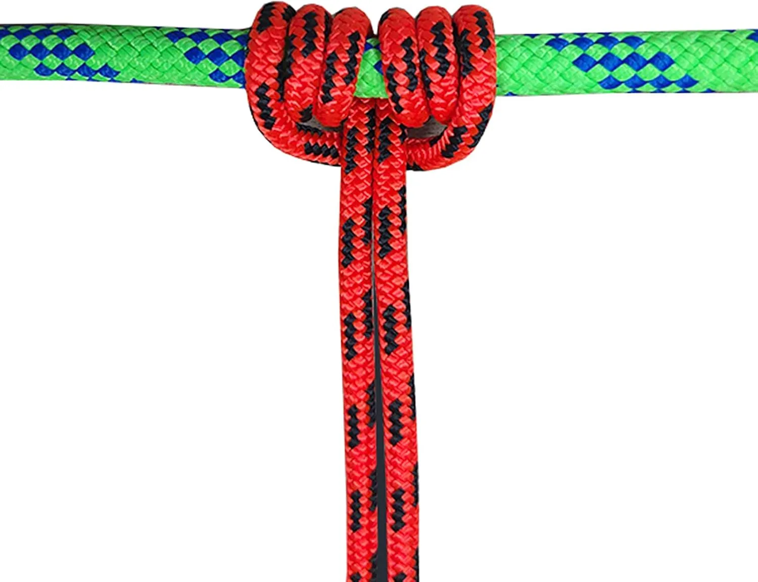 SEAMUS 4mm Prusik Accessory Cord 30M (100ft) Rock Static Climbing Rope High Tensile Strength Rock Climbing Accessories Cord Double Braid Nylon Cord for Mountain Tree Climbing, Canyoneering,Fire Rescue