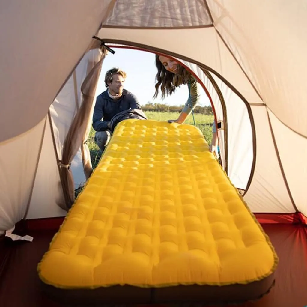 Self-Inflating Pads Camping Inflatable Sleeping Pad Thickened Backpack Travel Air Mattress Comes with Small Carrying Case Suitable for Hiking Travel and Outdoor Tent