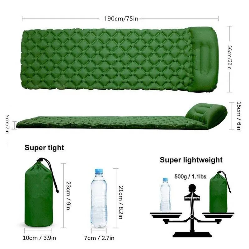 Sleeping Portable Mattress Air Data-driven Secure checkout Pad