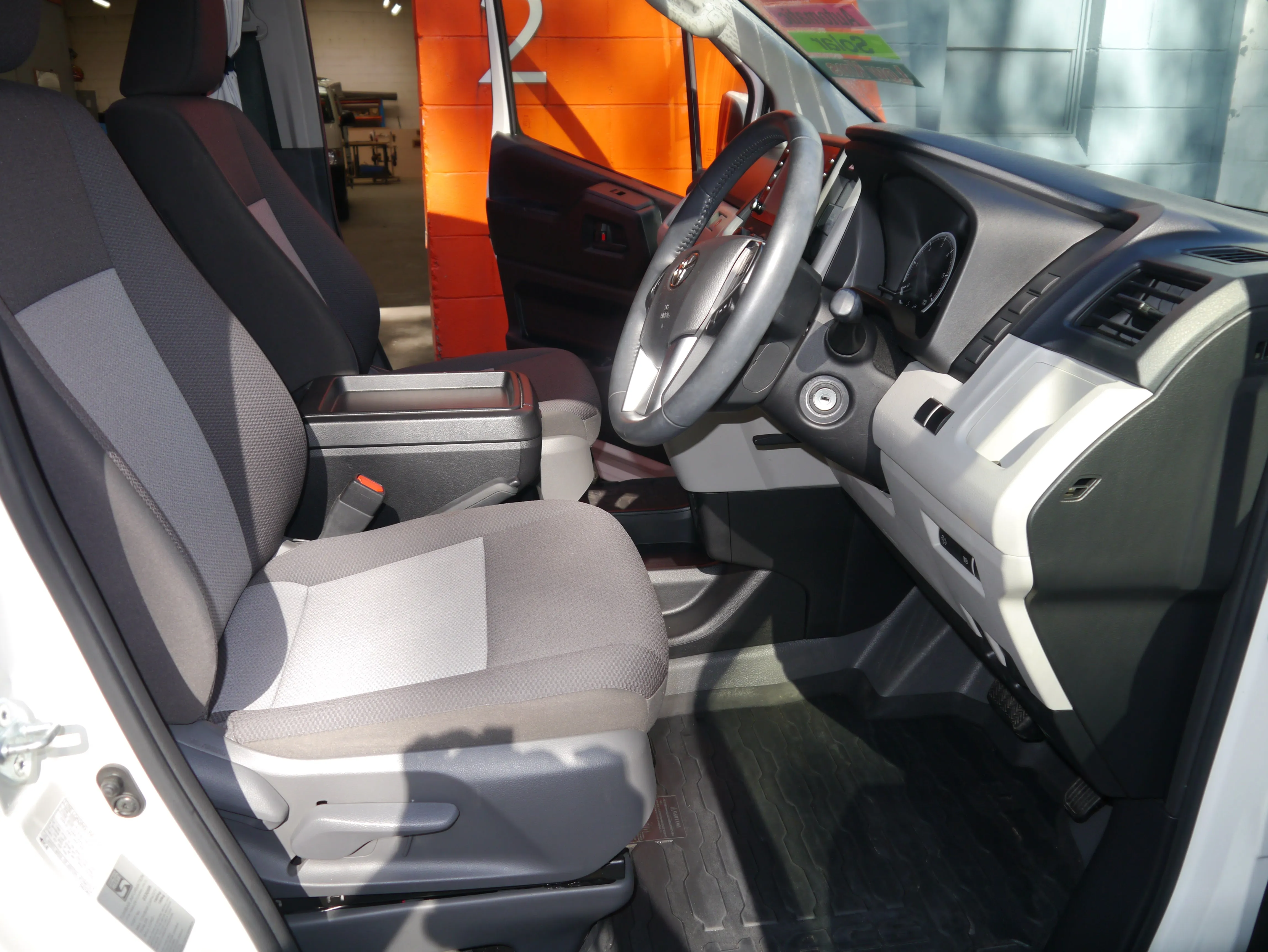 SOLD - 2021 LWB Toyota Hiace Campervan - Rock N Roll Bedseat Floorplan