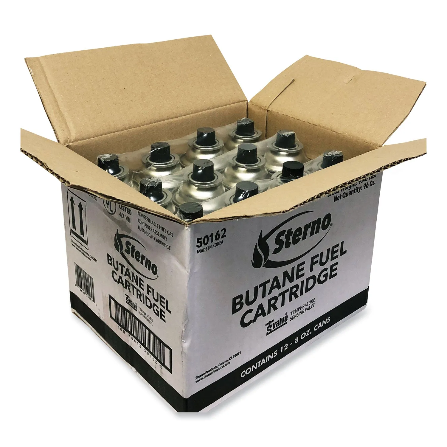 Sterno® Butane Fuel Cartridge, 8 Oz