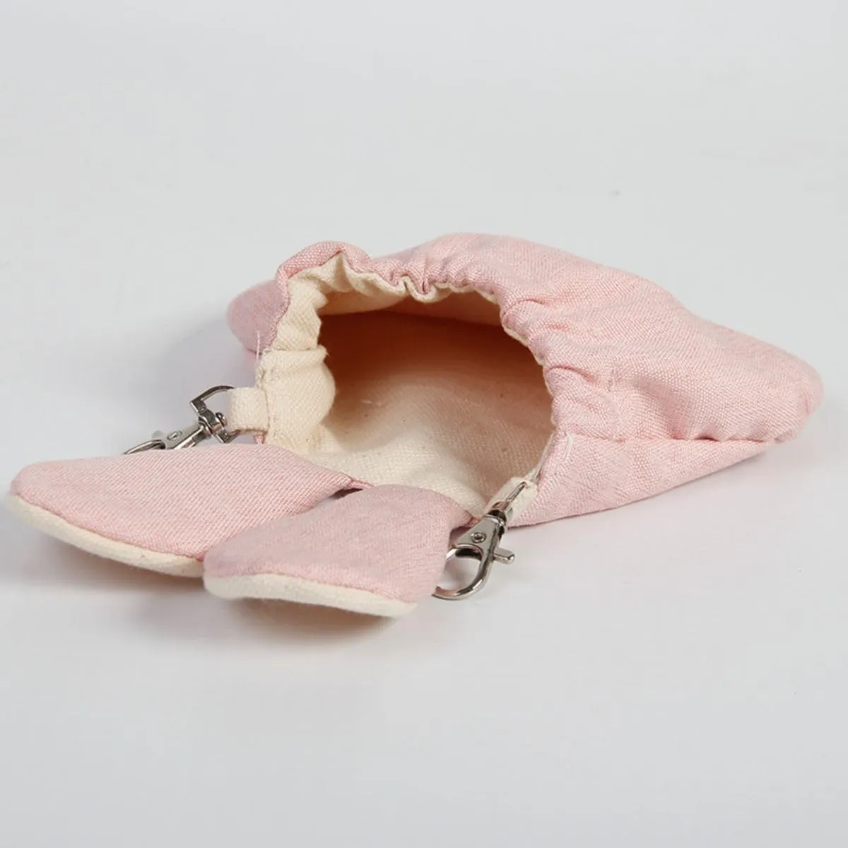 Sugar Gliders Sleeping Pouch Snuggle Cage Hanging Bed House for Squirrels Marmosets Rats Hamster Small Pets (Coffee,Large)