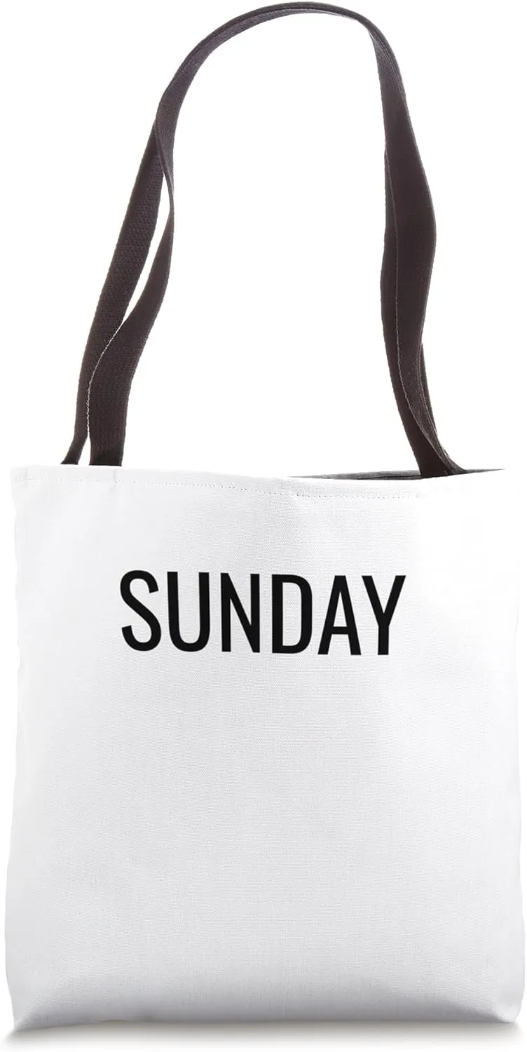 Sunday Tote Bag