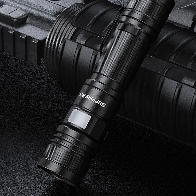 SuperFire A2-P50 Rechargeable LED USB Flashlight