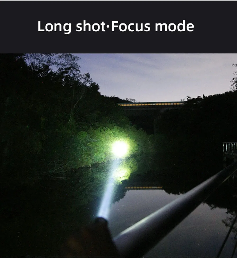 SuperFire A2-P50 Rechargeable LED USB Flashlight