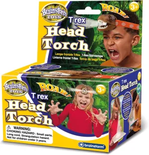 T Rex Head Flashlight with Light and Sound