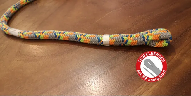 Teufelberger Tachyon Climbing Rope w/1 eye spLIFE 11.5mm 45m | 60m