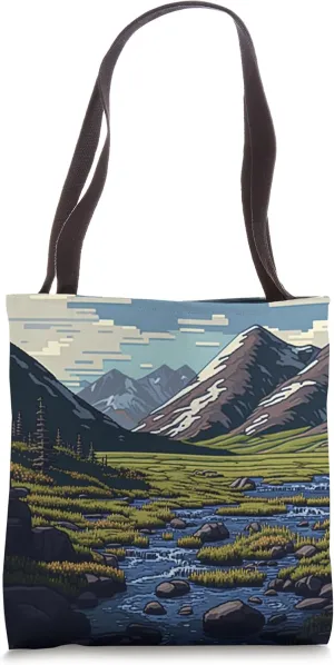 The Tundra land Tote Bag
