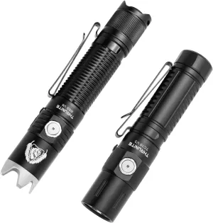ThruNite 2PCS Flashlight Bundle丨BSS V6 Bright Tactical Flashlight Cool White/TC15 V3 Bright Flashlight Cool White