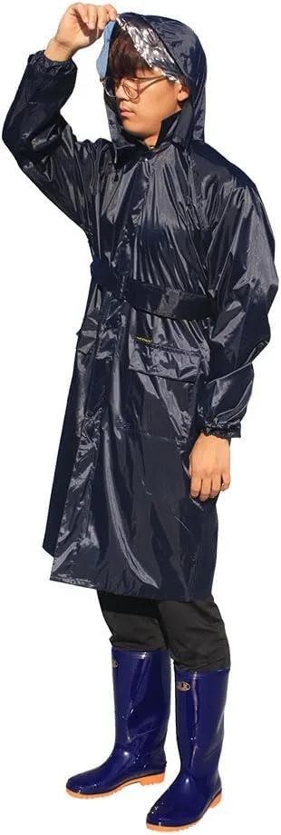 TK-RainWear R5002 High Visibility RainCoat Rain Gear for Men Waterproof Lightweight Reflective Rain Wear for Men Women